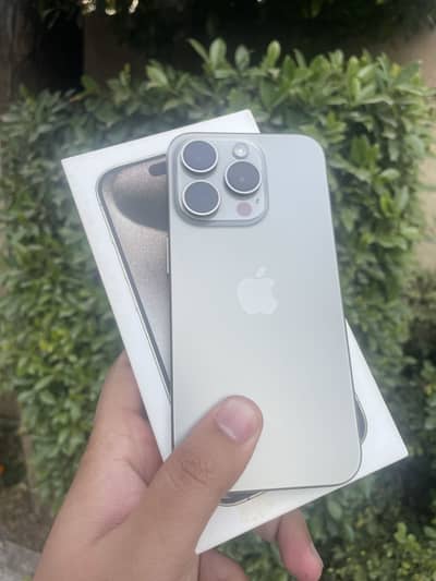 iPhone 15Pro 256GB PTA Approved Dual Physical BH89%