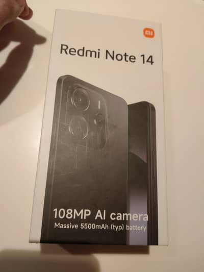 Redmi Note 14 (8GB / 256GB) – Only 3 Months Used – With 9M Warranty