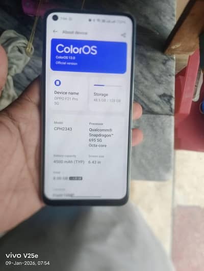 oppo f21pro 5g 8ram 128gb