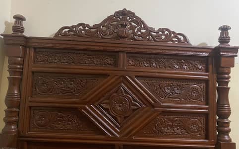 King size bed for sale Original wooden bed