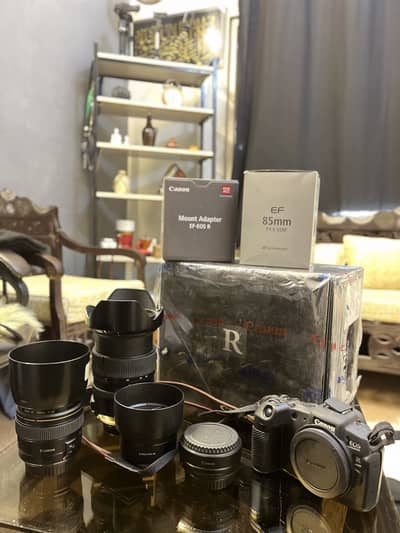 Canon Rp with 3 lense and Mount