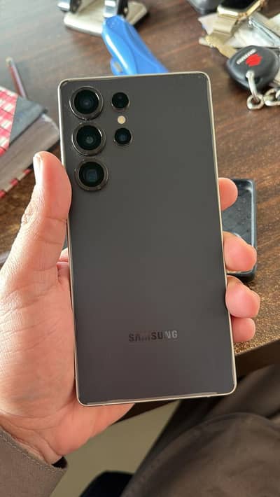 samsung s25 ultra 12gb/256gb/ pta approved complete box