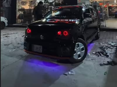 Suzuki Alto Projector Headlights with Built-in LED & RGB Rings