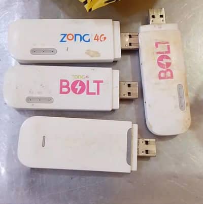 zong 4g usb ok condition quantity 4 usb hen 1 k price 2000