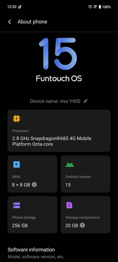 Y400 4g Urgent sale 3 din hua hai Lia h sirf box open kia all ok hai