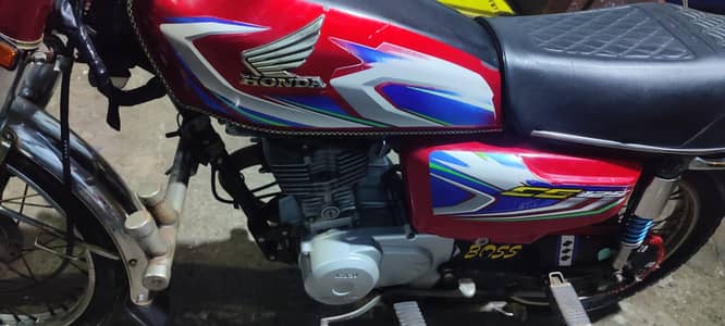 Honda CG 125 2022 Model number 2023 Good Condition