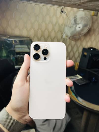 iPhone 16 Pro Max Pta Approved (100 Health)