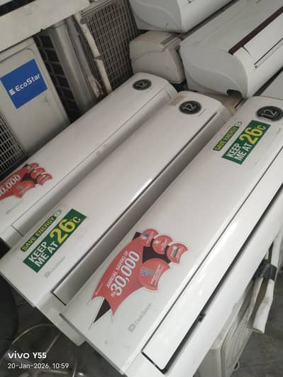salam. . . . DC inverter ac 1ton & 1.5ton available with low price