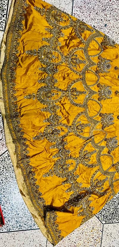 Bridal Mehndi lehnga