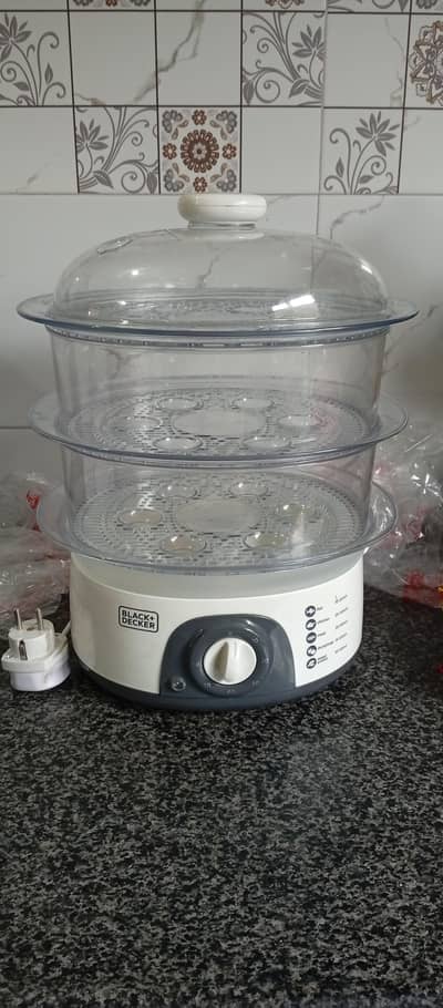 Black and decker Food Steamer in Excellent condition