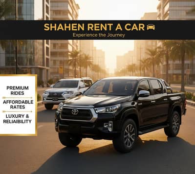 Shaheen Self Land Cruiser Prado Fortuner Civic Corolla Elentra Rent