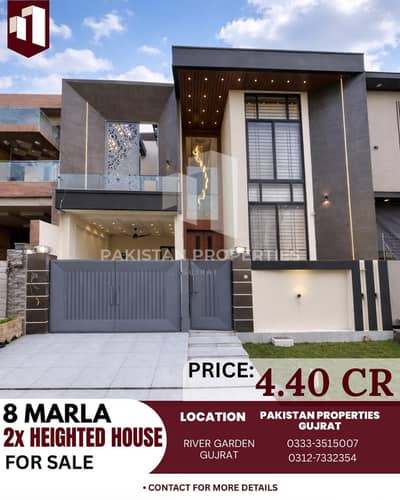 8 MARLA DOUBLE HEIGHTED HOUSE FOR SALE