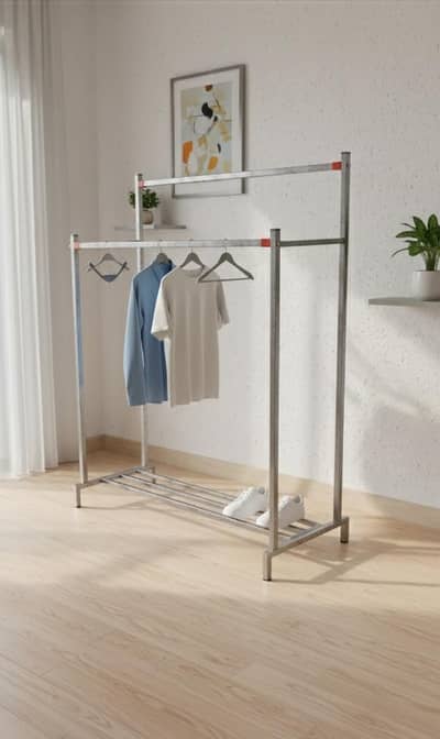Cloth Hanging stand with shoe rack