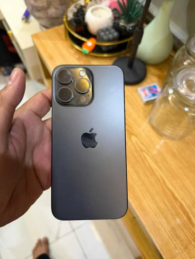 iPhone 15 pro max non pta JV black colour 256gb