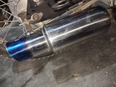HSK EXHAUST WITH BENDPIPE
