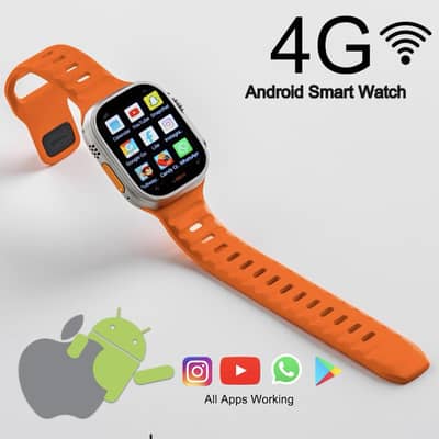 Smart watch 4g Sim Supported
