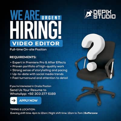 Video Editor (Whatsapp: 03032776189)