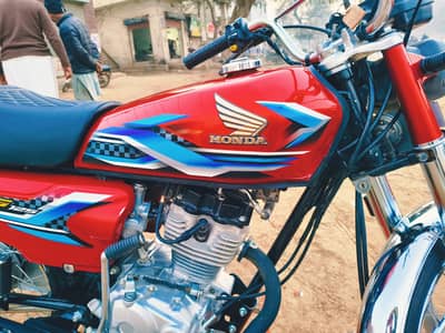 Honda CG125 2024 All Punjab Number Lush Condition 10/10