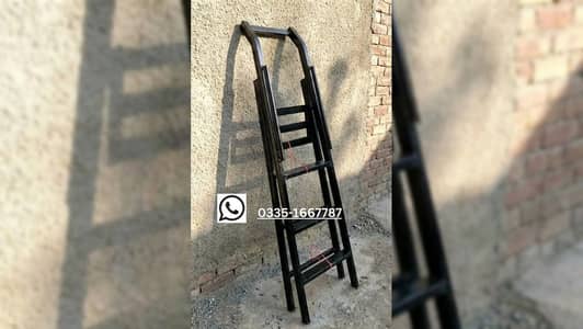 Pro-Grade Steel Utility Ladder - Maximum Stability and Durability