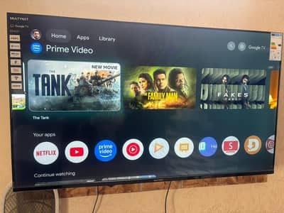 Multynet 50'' Smart Google TV