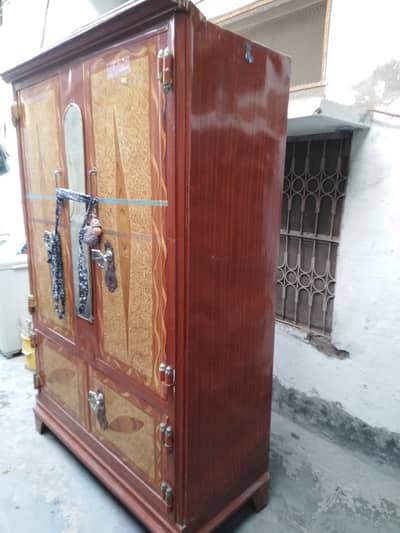 Double door Iron Wardrobe used