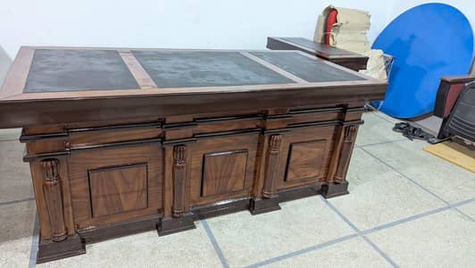 Premium Shisham Wood Executive System Table – Direct Factory Rates