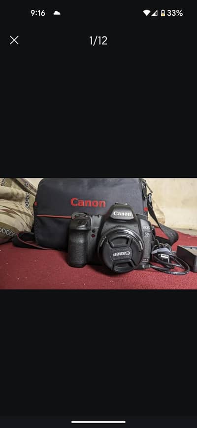 canon Mark ii 5D Full Frame camera in good condition