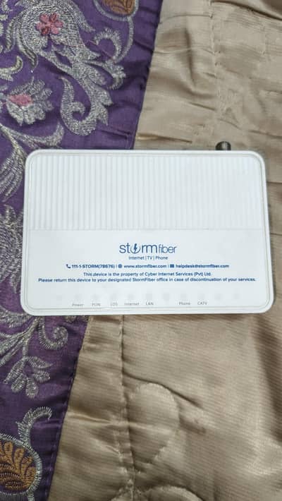 Strom Fiber Gpon ONU Device with charger