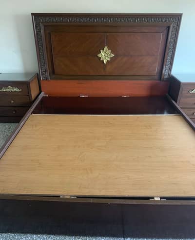Bed set | side tables | Mattress | Double Bed
