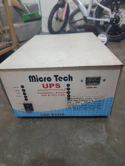 24V 1200W Heavy Duty UPS – Pure Copper Transformer – Fully Working