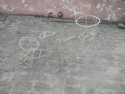 decorative flower tricycle