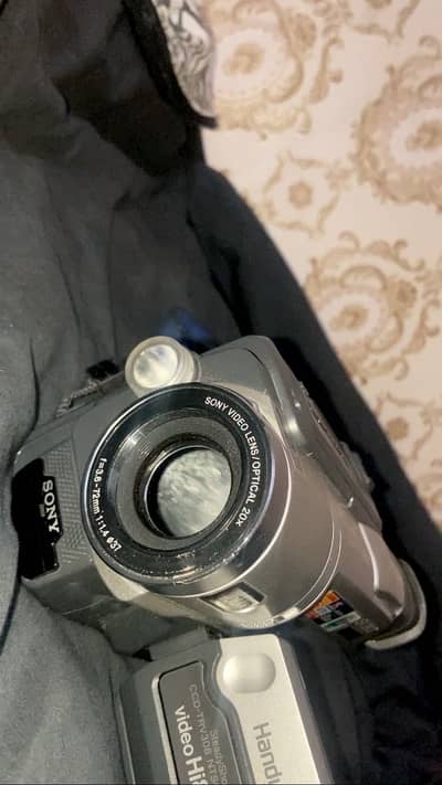Used video camera Sony barely used