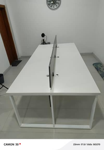 Workstation  tables and office furniture  on custom  order
