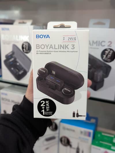 BOYALINK 3 Dual Wireless Mic 03249107656 Sized Wireless