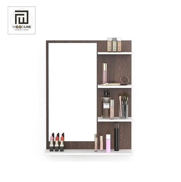 Fabulous DIY Wall Mounted Dressing Table / Wall Mirror With Shelf by Wood Line Furniture