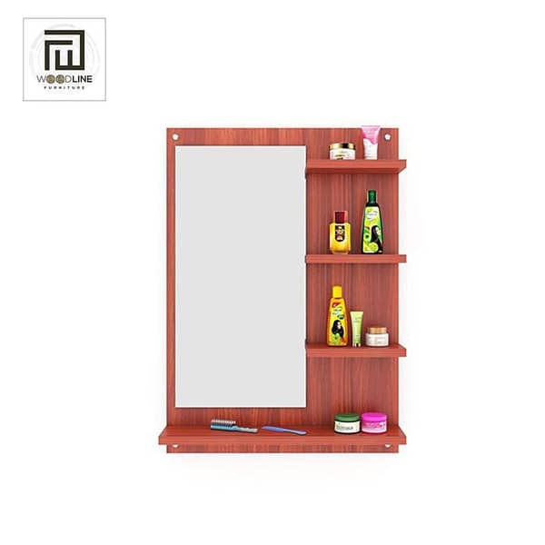 Fabulous DIY Wall Mounted Dressing Table / Wall Mirror With Shelf by Wood Line Furniture