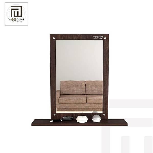 Elegant Dressing Table Mirror With Shelf DIY (Do-It-Yourself)