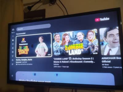 TCL Android 32" Led, 4k Reciver, 4feet dish