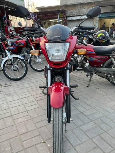 Honda Pridor 100cc 2022 Model Red Color 19,000 KM Excellent Condition