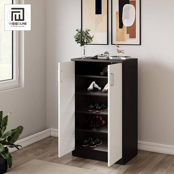 Wood Line Furniture 5-Layer Shoe Rack Organizer for Shoes Storage