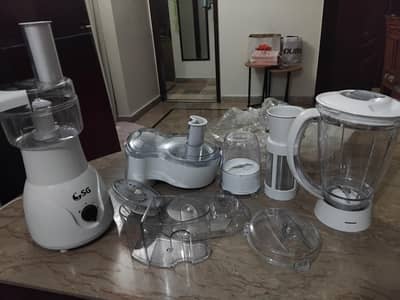 Food Factory (Juicer, Blender, Grinder, Chopper and Slicer)