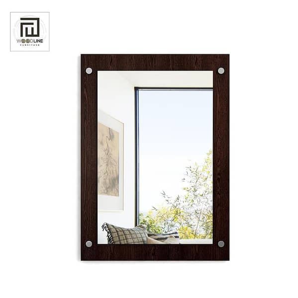 Fabulous Wood Plain Dressing Mirror Rectangular Wall Mounted Mirror by Wood Line Furniture