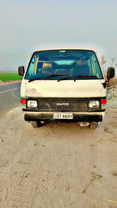 HIACE Toyota good condition urgent sale 03074225711 derictely for call