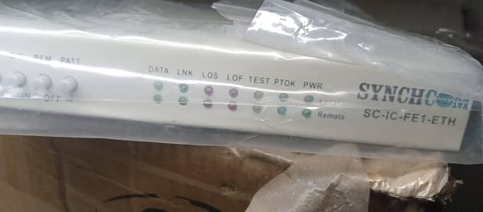 Synchcom E1 to Ethernet Converter