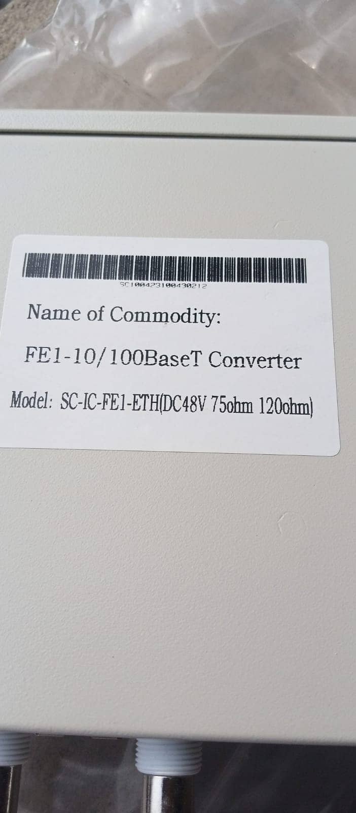 Synchcom E1 to Ethernet Converter 3