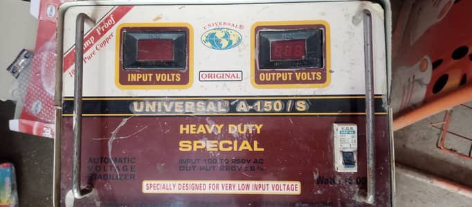 15k V   10/09 condition universal a 150/s for sall