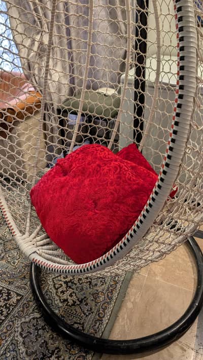 Premium Hanging Swing Chair with Cushions – Excellent Condition