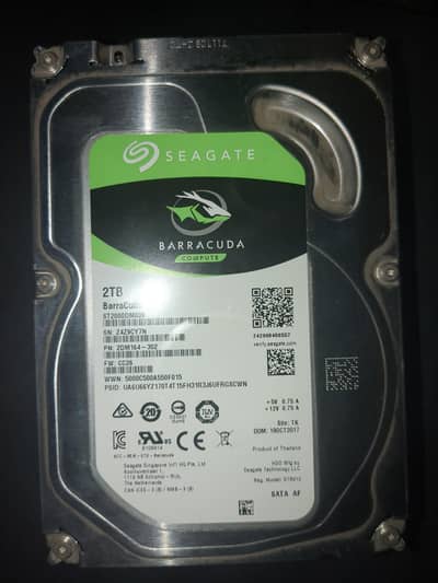 Seagate barracuda 2tb x2