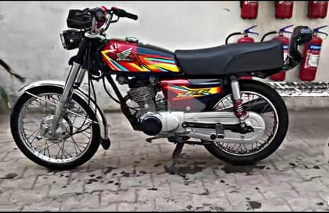 Honda 125 18 model modified