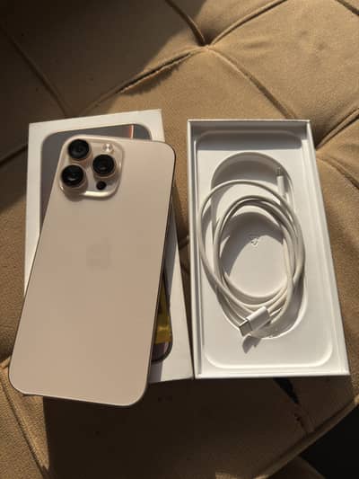 Apple iPhone 16 Pro Max 256GB PTA Approved Desert Titanium